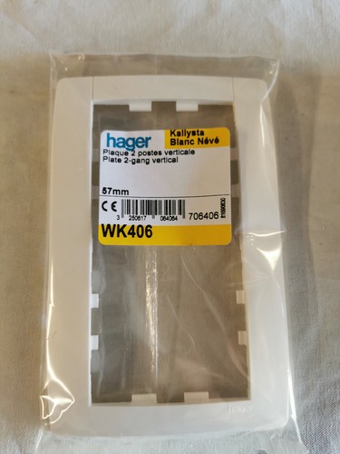 Hager wk406 plaque - wk406,